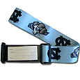 College Luggage Strap - N Carolina Tar Heels